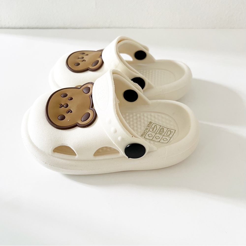 Cute Baby Teddy Bear Garden Clogs-5.5